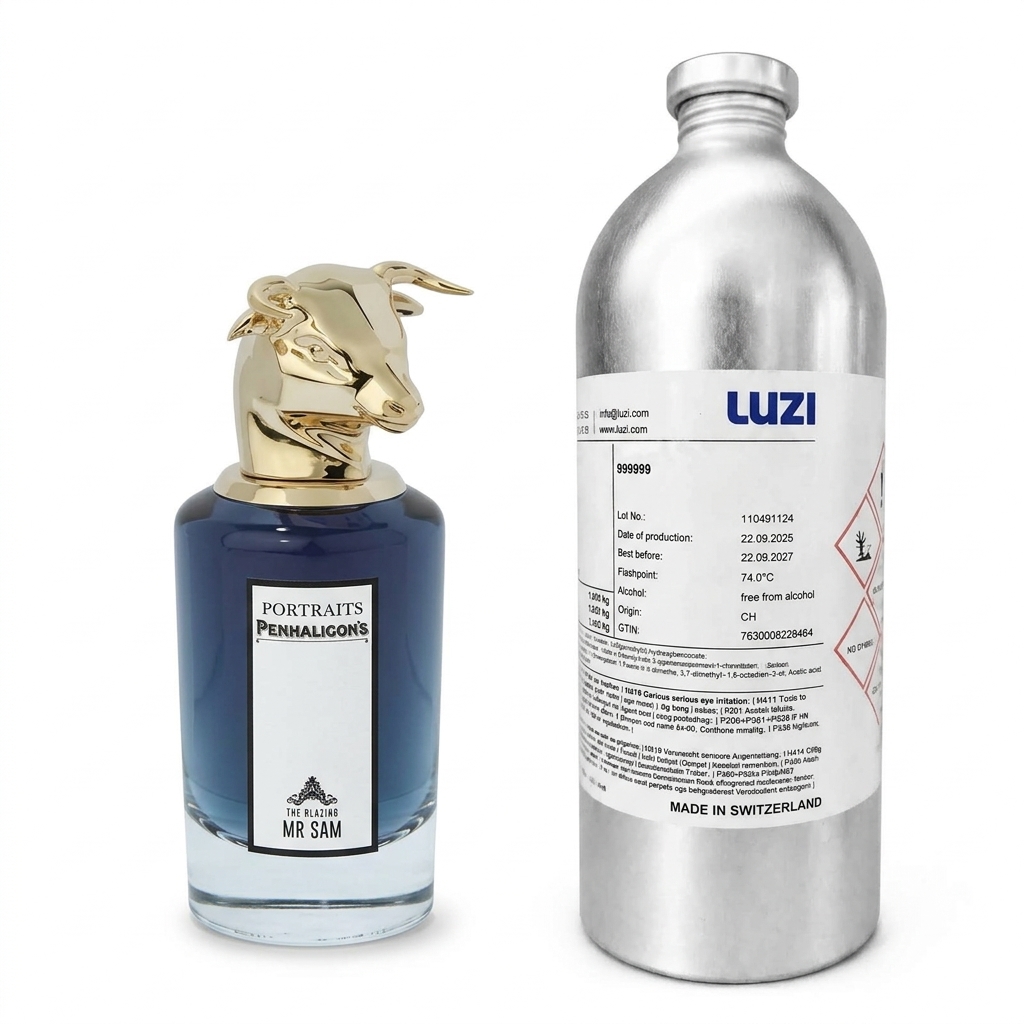 عطر اکستریت پرفیوم پنهالیگونز د بلیزینگ مستر سم (اسانس لوزی سوئیس LUZI)